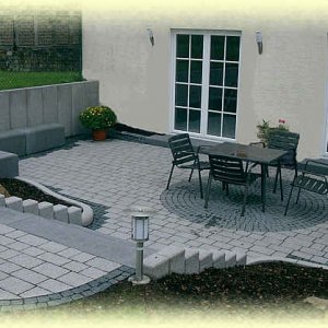 Gleiche Terrasse aus anderem Blickwinkel