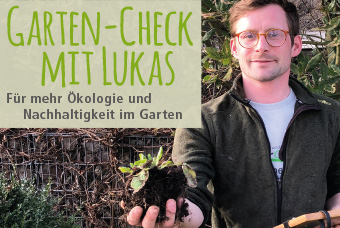 Garten-Check mit Lukas