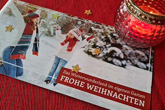 Ein schönes Weihnachtsfest und ein gutes neues Jahr